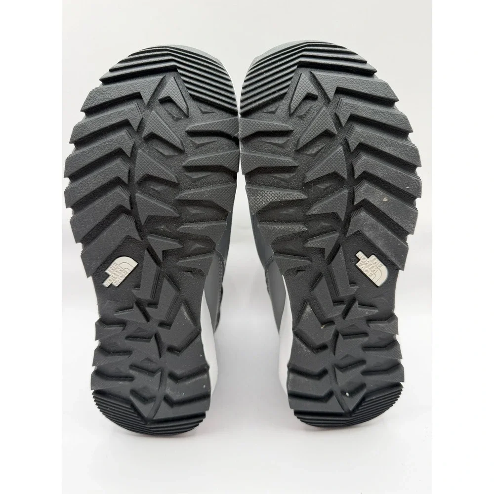 The North Face ThermoBall Eco Zip Boots Women 6 Gray Insulated Winter Ankle
